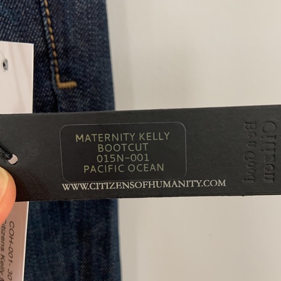 NWT - Citizens of Humanity Kelly Maternity Jeans - Picture 8 of 9